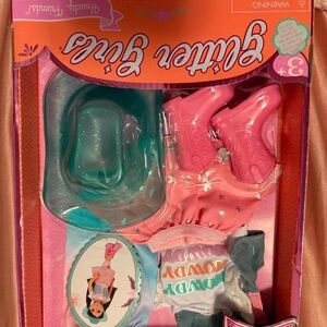 Glitter Girls Pink Roller Skates Set